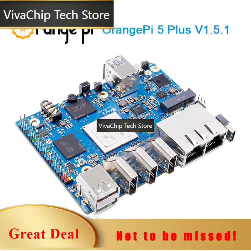 Rk3588 Mini Pc Board - VivaCTOrange Pi5 Plus 16 Go Ordinateur