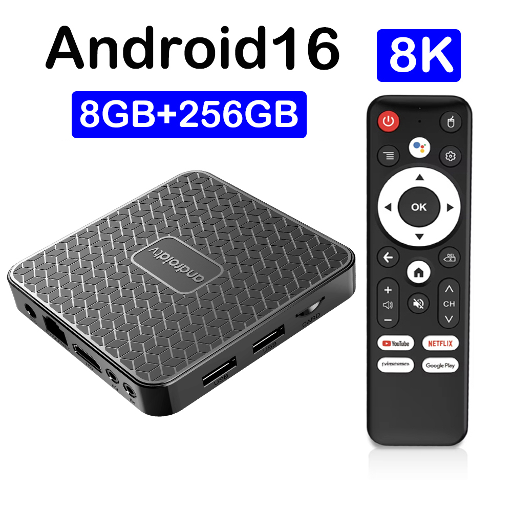Radxa Rock 5B 16Gb - Boîtier TV intelligent Android 16 Smart