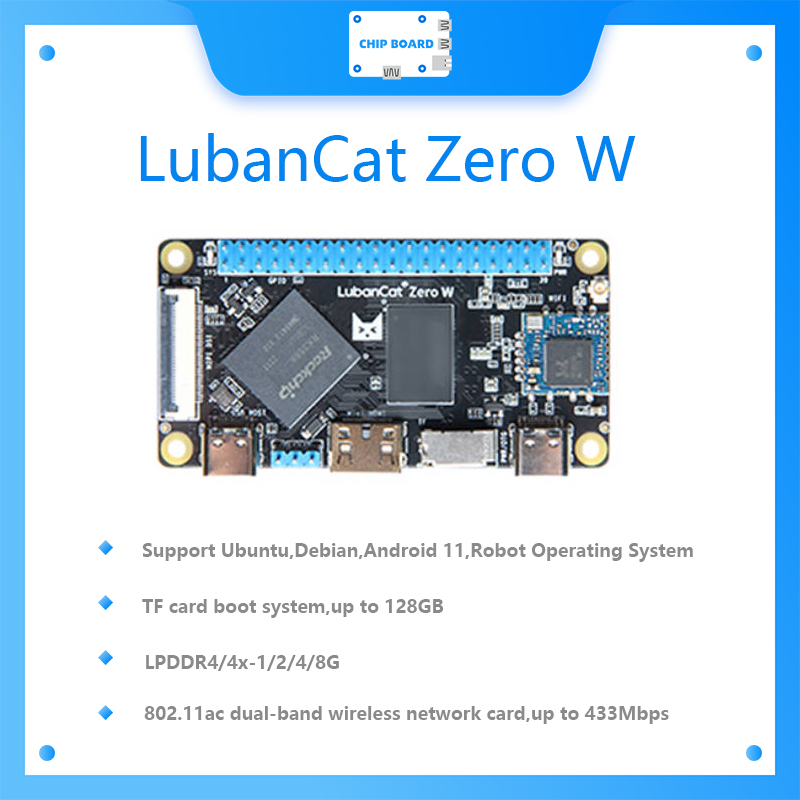 Radxa Rock 5B 16Gb - Carte de développement LubanCat Zero W