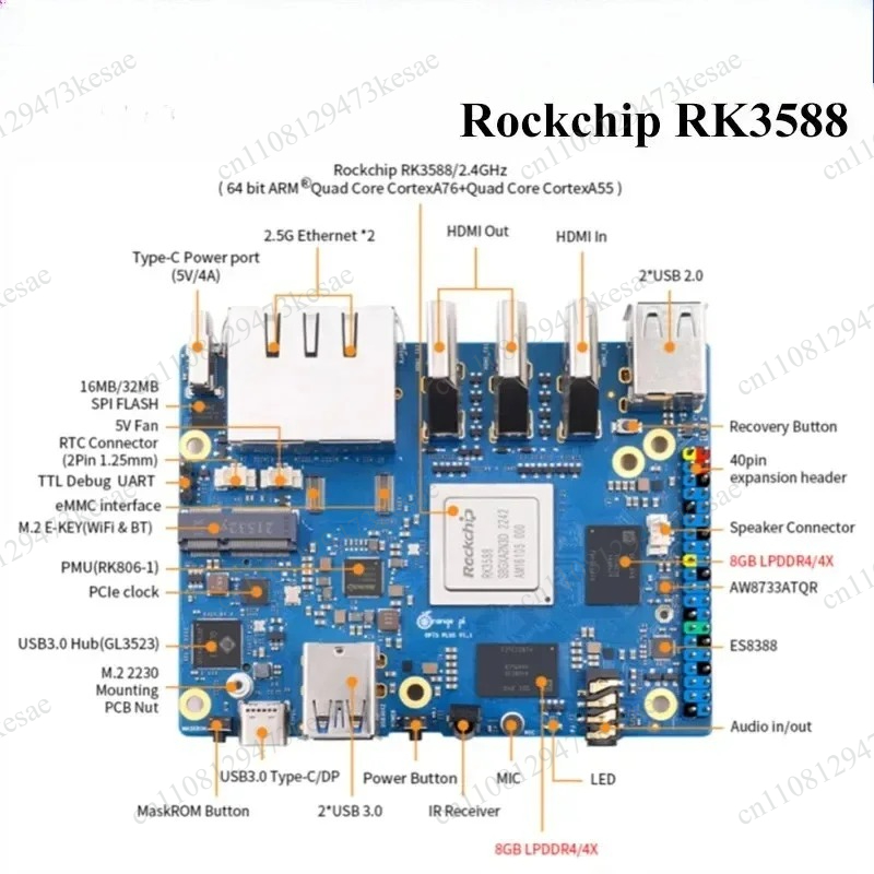 Orange Pi 5 Plus RK3588 SBC 16 - Rk3588 Mini Pc Board avis et prix