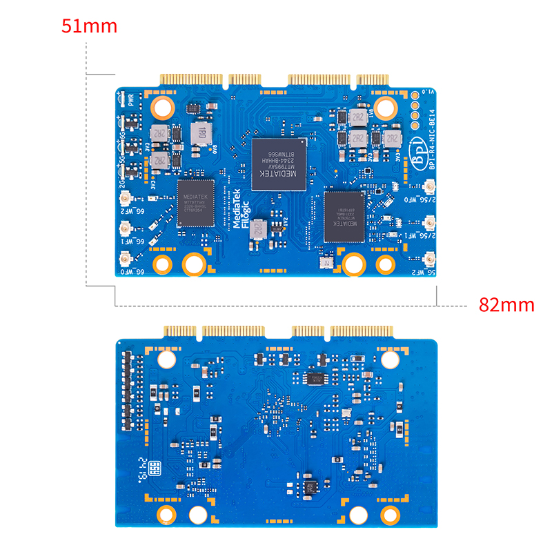 Module WiFi 7 Banana Pi BPI-R4 - Bananapi Bpi R4 Wifi 7 avis et prix