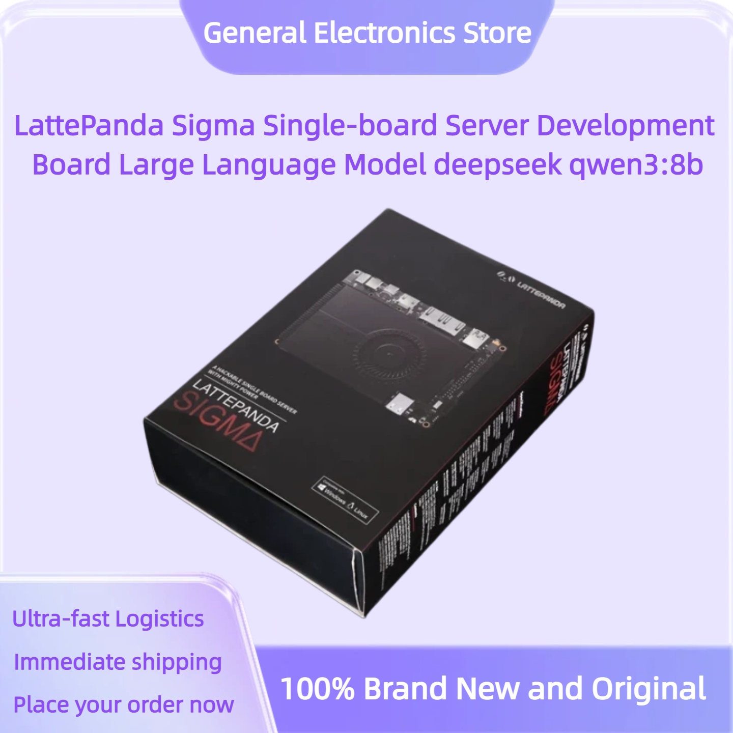 Carte de développement de serv - Lattepanda Sigma 32Gb avis et prix