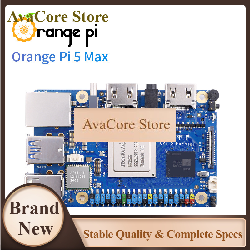 AvaCoreOrange Pi 5 Max 16GB V1 - Rk3588 Mini Pc Board avis et prix