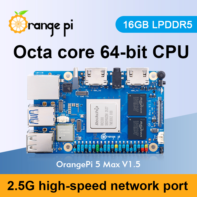 AvaCoreOrange Pi 5 Max 16GB V1 - Rk3588 Mini Pc Board avis et prix