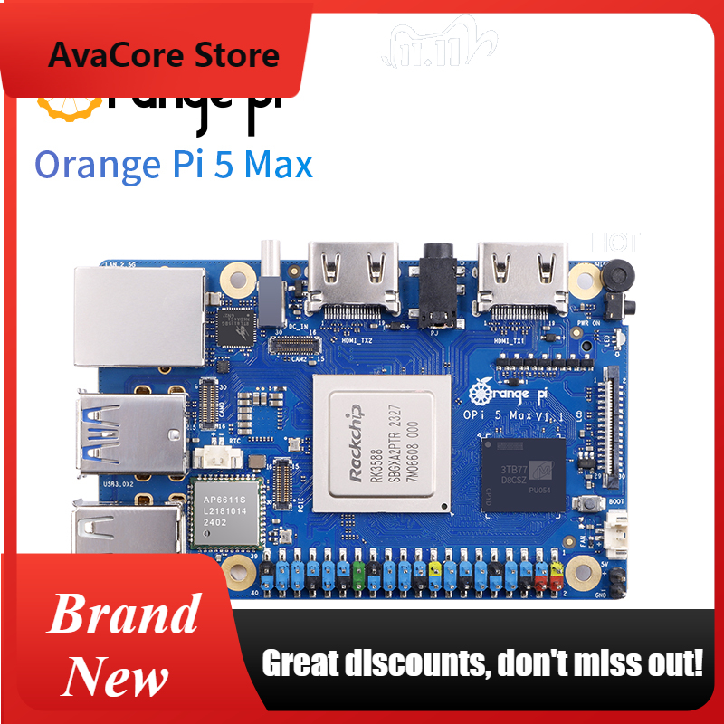 AvaCoreOrangePi 5 Max 16 Go av - Orange Pi 5 Max Rk3588 avis et prix