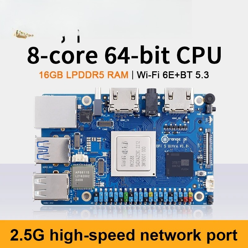Pi 5 Ultra 16g Ram Rk3588 Ddr5 - Rk3588 Mini Pc Board avis et prix